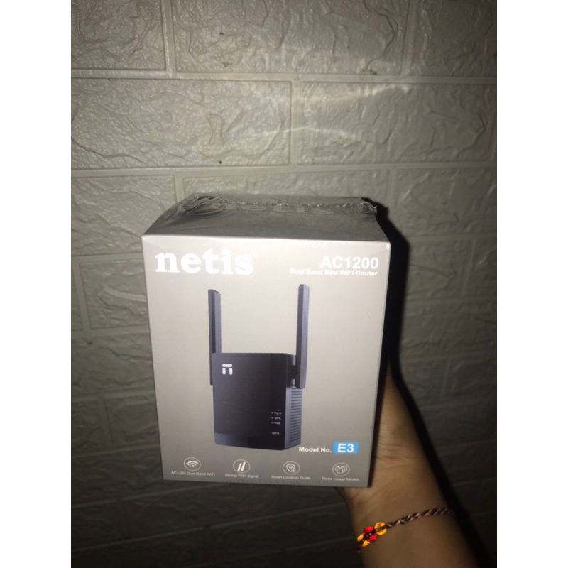 Jual NETIS E3 AC1200 Wireless Dual Band Router - 2 Antena ModelE3 ...