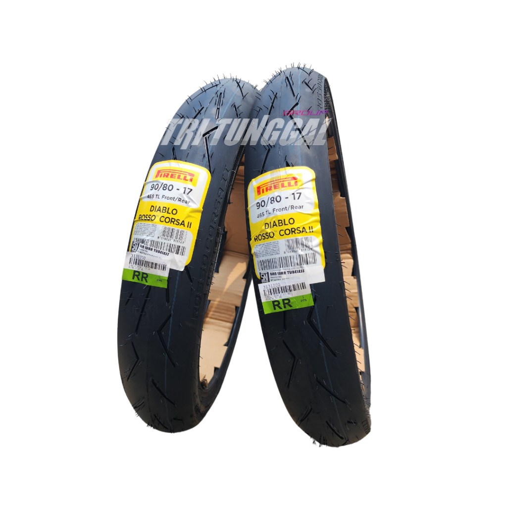 Jual [READY COD] BAN PIRELLI DIABLO ROSSO CORSA 2 90/80-17 SOFT ...