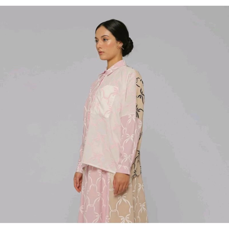 Jual Cotton ink x IKYK Pink Attoko Shirt (NEVER BEEN WORN) | Shopee ...