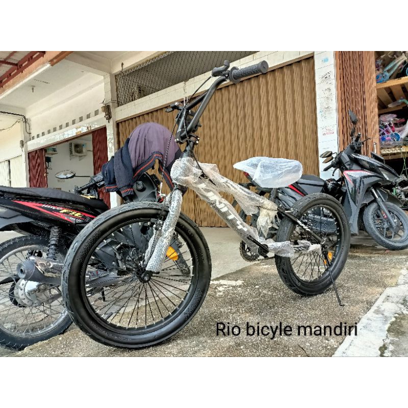 Jual SEPEDA BMX UNITY RING 20 BAN BESAR,HITAM KEREN | Shopee Indonesia
