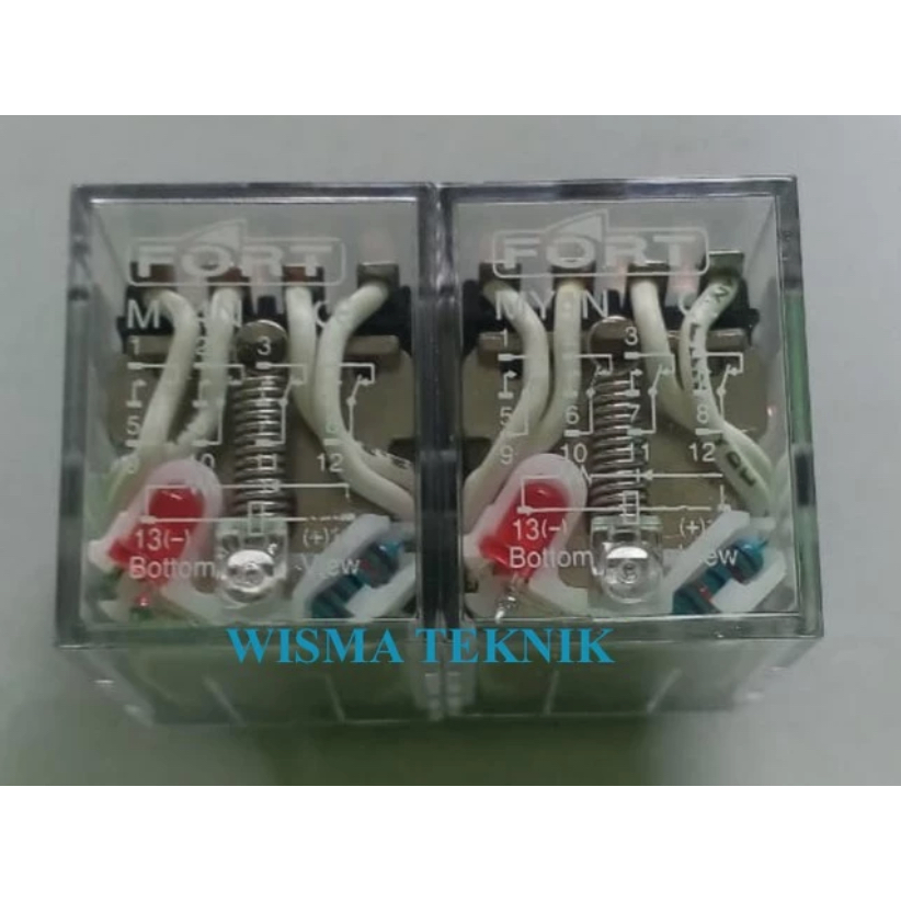 Jual RELAY 14 PIN MY4N FORT 220 VAC | Shopee Indonesia