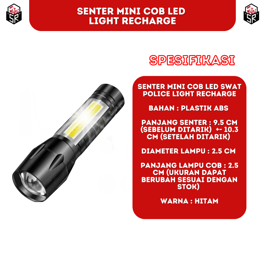Jual Senter Mini COB LED Light Rechargeable 3 Model | Shopee Indonesia