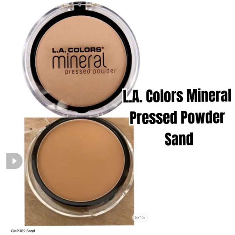 Jual Two Way Cake LA Colors Mineral Pressed Powder Sand | Shopee Indonesia
