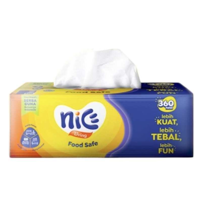 Jual Tisu Nice 320 Helai 2 ply Facial Tissue Tisu Wajah | Shopee Indonesia