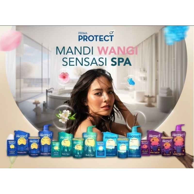 Jual Prima Protect Body Wash SPA, Travel Pack Botol 100 ML | Shopee ...