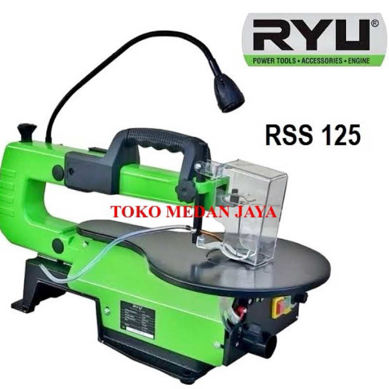 Jual MESIN SCROLL SAW RYU TEKIRO MESIN GERGAJI MEJA UKIR KAYU RSS125 ...