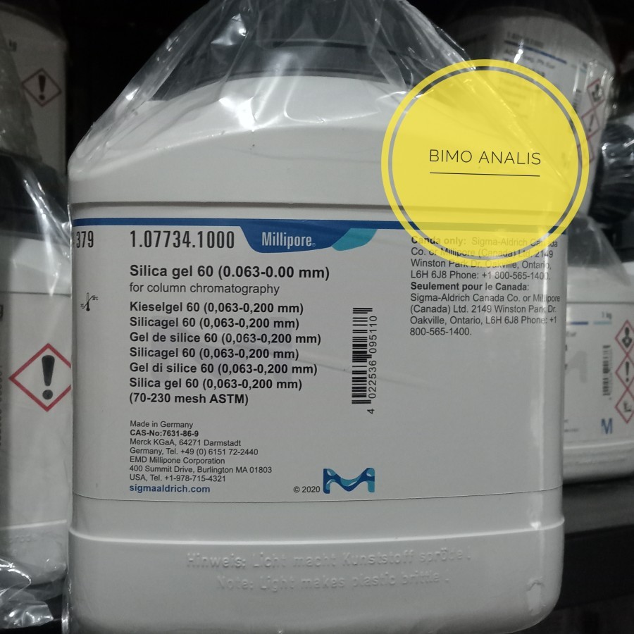 Jual SILICA GEL 60 1KG MERCK 107774 / CODE 1.07734.1000 | Shopee Indonesia