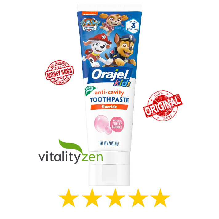 Jual Orajel Kids USA | 119 gram | Paw Patrol Anti-Cavity Fluoride ...