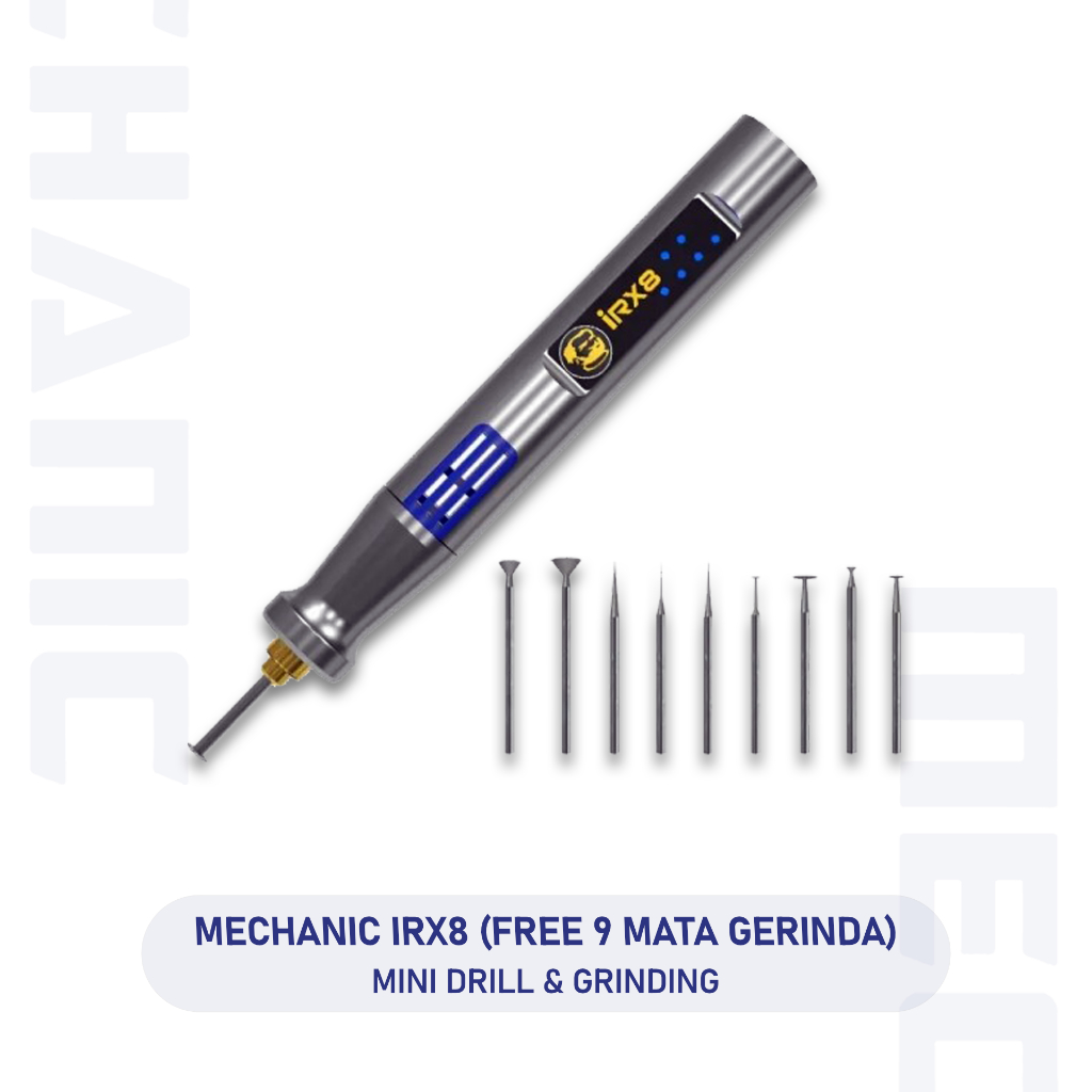 Jual GERINDA MINI MECHANIC IRX8 (FREE 9 MATA GERINDA) ORIGINAL | Shopee ...