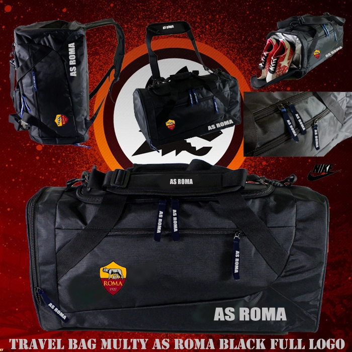 Jual TRAVEL BAG AS ROMA - TAS AS ROMA - TAS GYM BOLA AS ROMA - DUFFEL ...