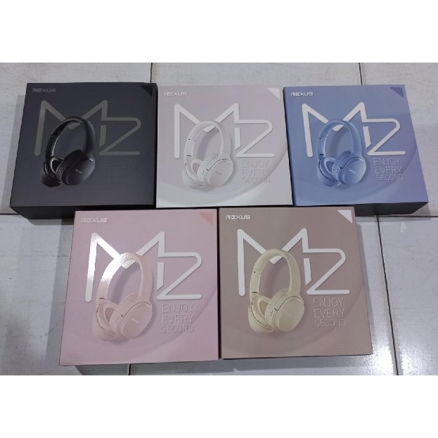 Jual Wireless Headset Gaming Bluetooth Rexus M2 Headphone | Shopee ...