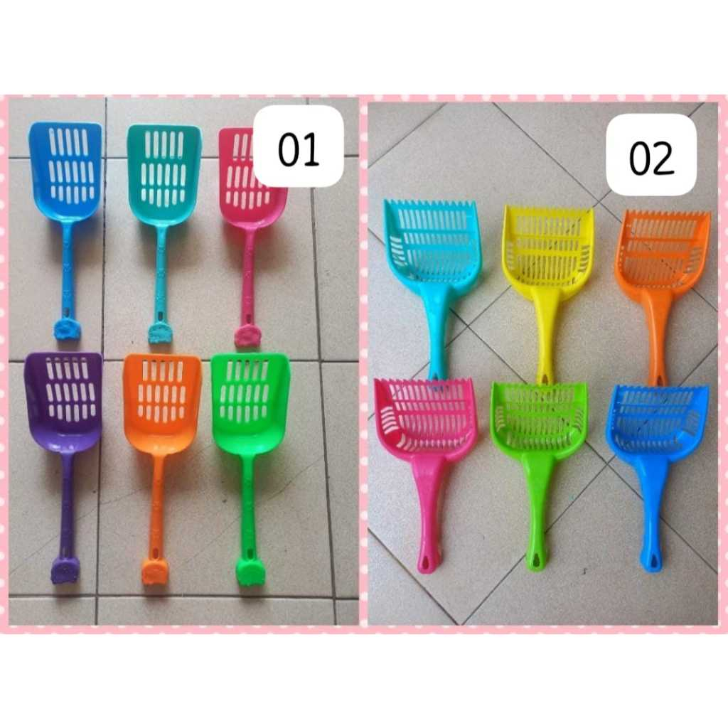 Jual Serokan SEKOP PENDEK Pasir Kucing / Cat litter Scoop Pasir Wangi ...