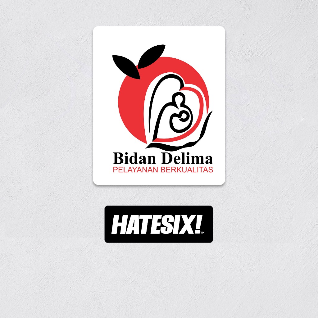 Jual Stiker Decal Bidan Delima Hatesix | Shopee Indonesia