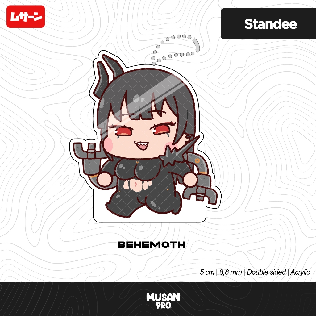 Jual Standee NIKKE Heretic - Indivillia - Behemoth -Levi - Nihilister ...