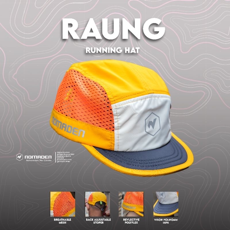 Jual Topi Lari - Running Hat Nomaden Raung Series | Shopee Indonesia