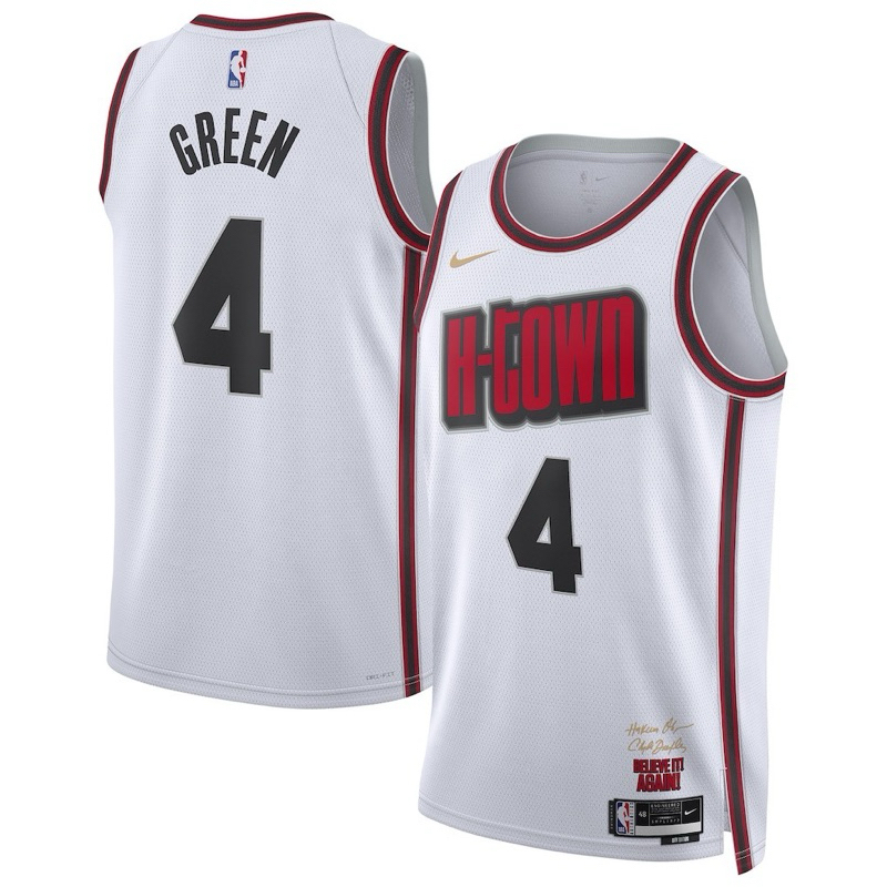 Jual Jersey Heat Press Swingman Houston Rockets City Edition 24-25 ...