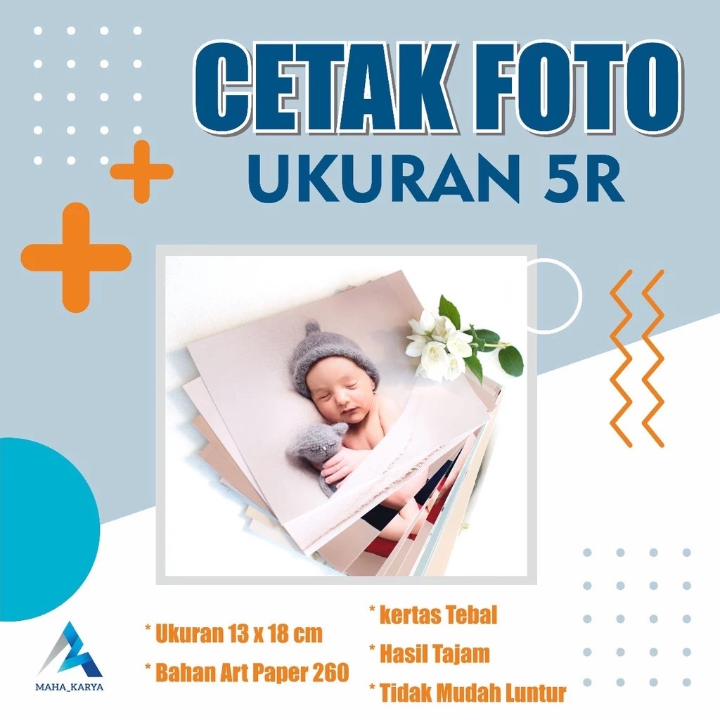 Jual CETAK FOTO FULL 5R (BISA COD) | Shopee Indonesia