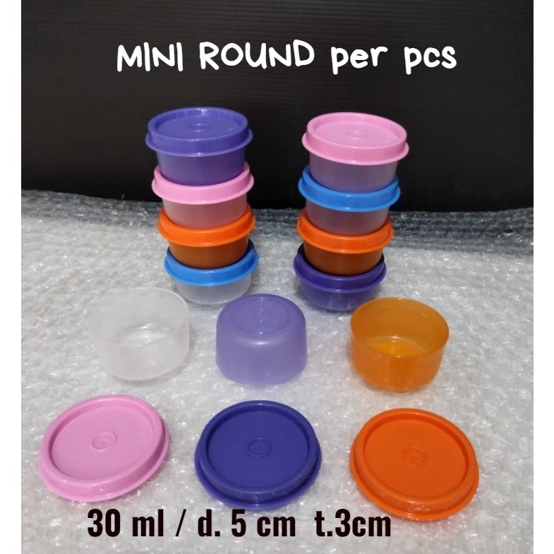 Jual TUPPERWARE MINI ROUND 30ML | Shopee Indonesia