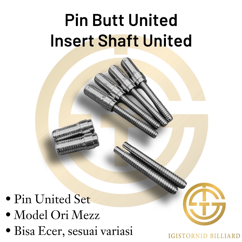Jual Pin Butt dan Insert Shaft United | Shopee Indonesia