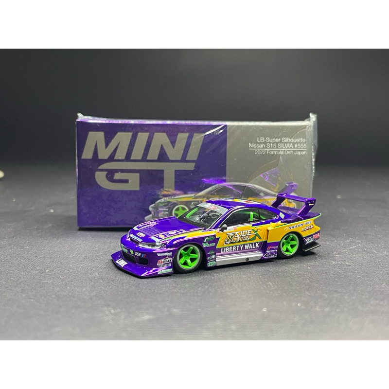 Jual MINIGT | NISSAN S15 LBWK PURPLE | Shopee Indonesia