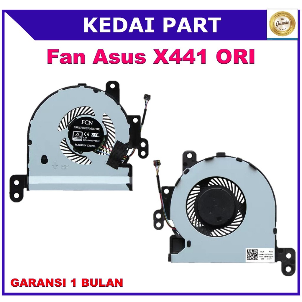 Replacement CPU Cooling Fan For Asus X441 Series Laptops - 4-Pin Laptop Fan