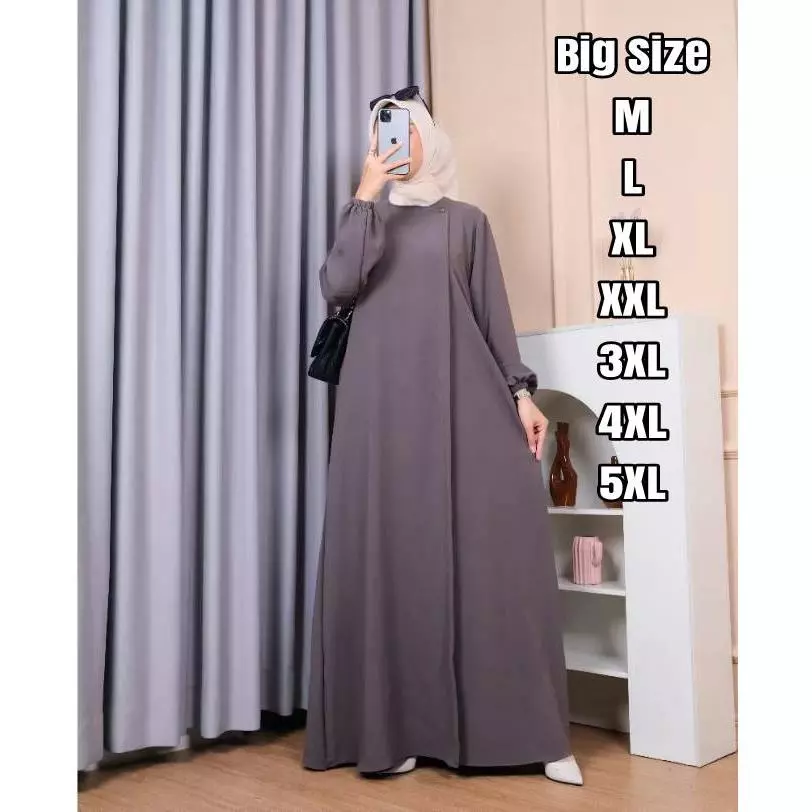 Gamis Jumbo Crinkle Airflow Premium BB 100KG+