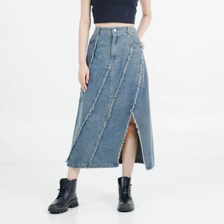 Rok Jeans Panjang 