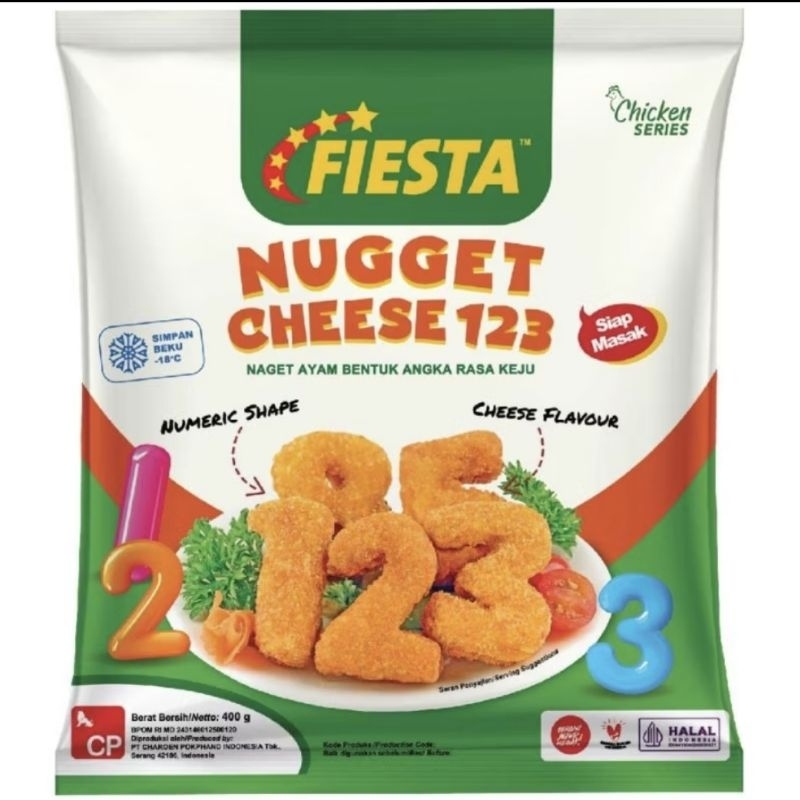 Jual FIESTA NUGET CHEESE 123 400gr New | Shopee Indonesia