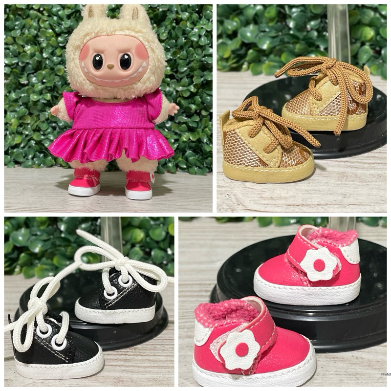 Jual SEPATU untuk Boneka Labubu 17cm (Ukuran Sepatu Geser Foto ...