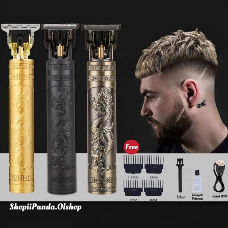 Jual Vintage Alaat Cukur Elektrik Hair Clipper trimmer T9/Cukuran ...