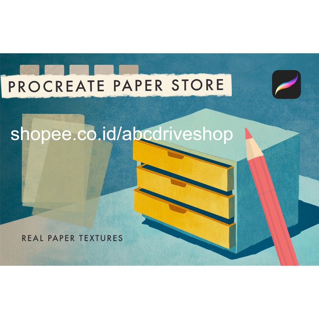 Jual Procreate Brush - Paper Store Texture Brushes | Shopee Indonesia