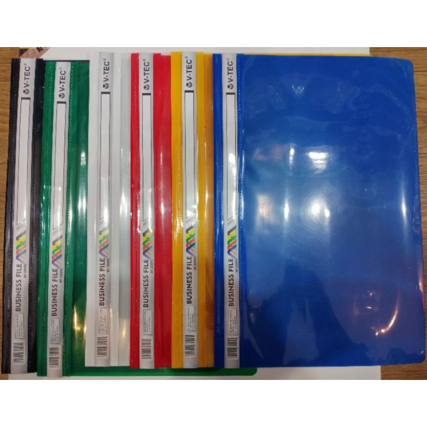 Jual MAP PLASTIK DOKUMEN F4 TRANSPARAN 1 PACK V-TEC BUSINESS FILE BF ...