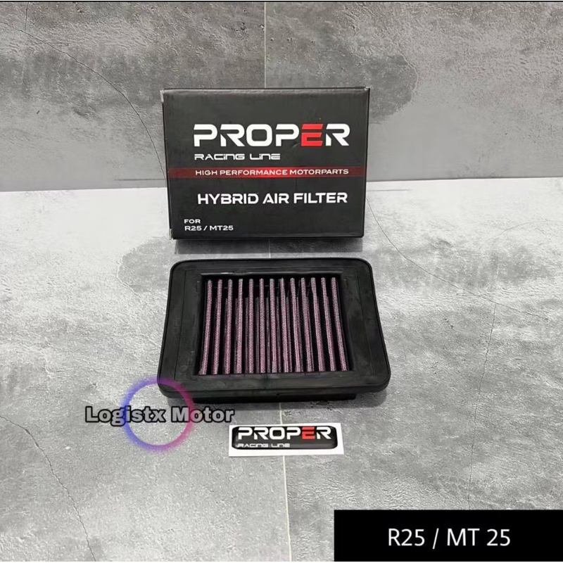 Jual FILTER UDARA PROPER RACING R25 / MT25 / GSX 150R SARINGAN FILTER ...