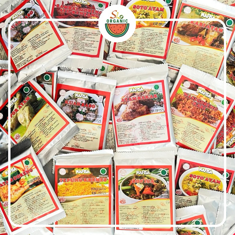 Jual BUMBU INSTANT NO MSG ( Kuah Bakso, Ayam Bakar, Soto Ayam, Sop Iga ...