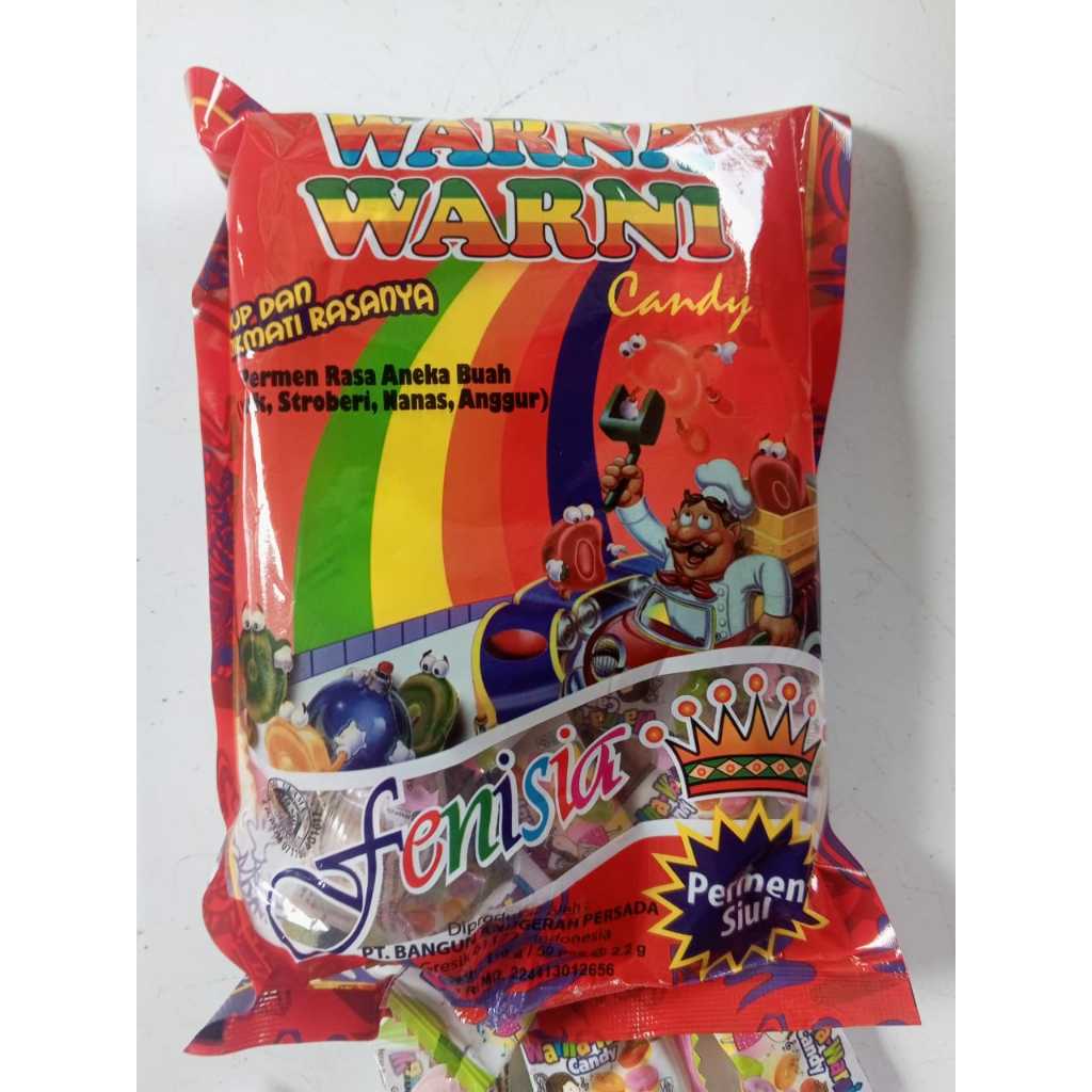 Jual Permen warna warni permen priwit permen siul 1 pak isi 50 pcs ...