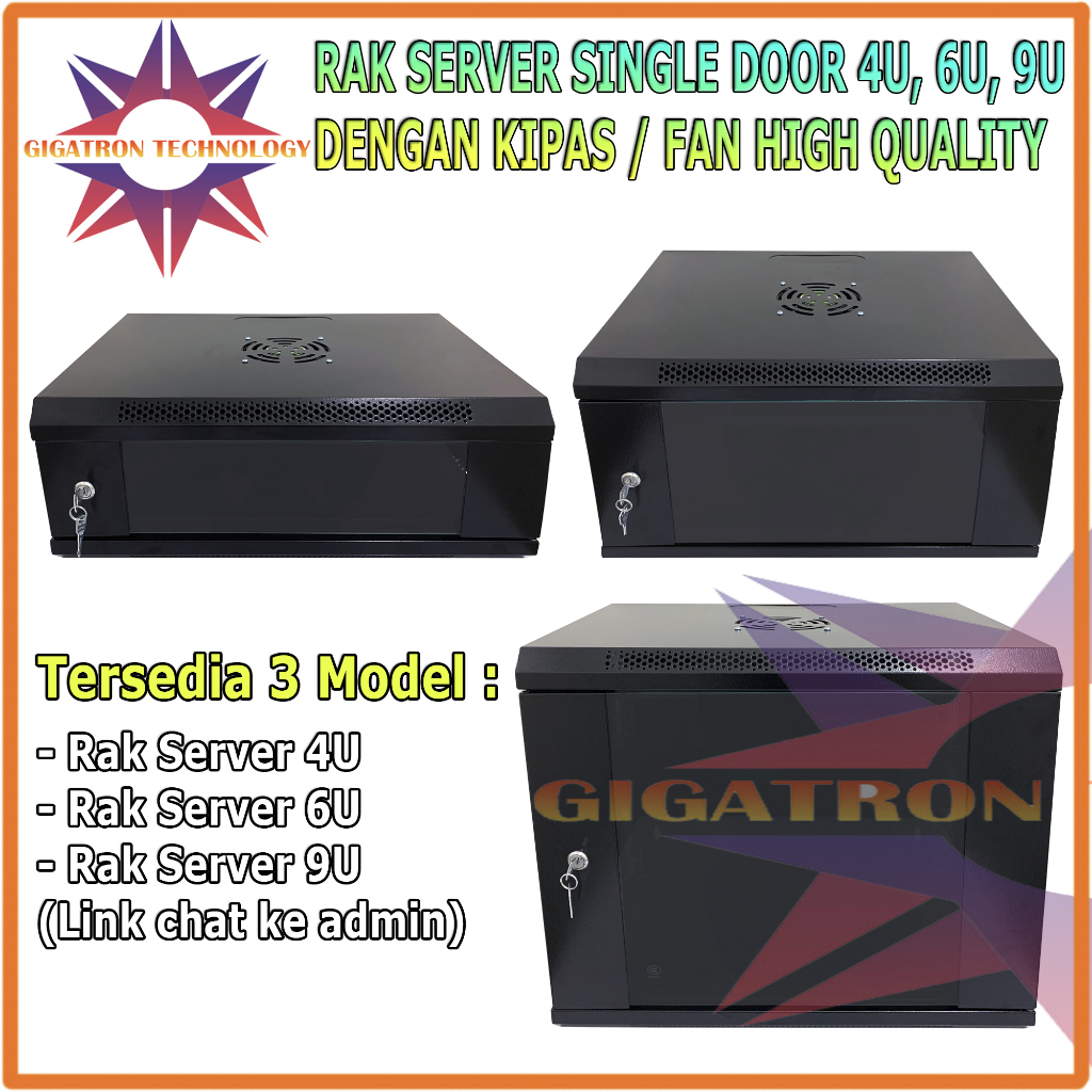 Jual Wallmount Rack Server 4U / Wallmount Rack 4U / Rak Server Ukuran ...