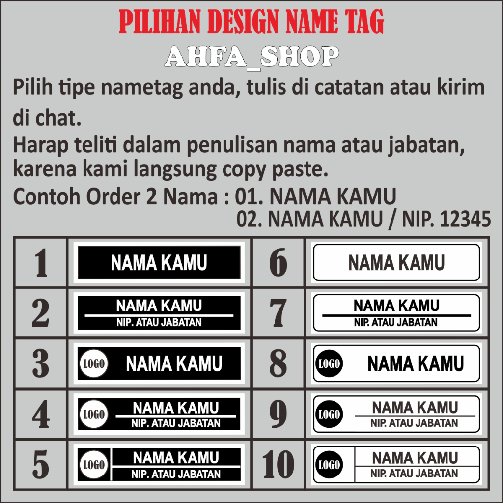 Jual Nametag Custom Bahan Kuningan Papan Nama Dada Custom Peniti