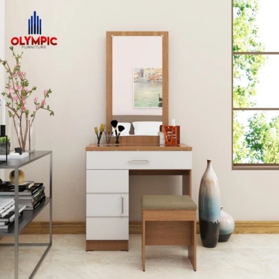 Jual Meja Rias Dressing Table Minimalis Modern Olympic Eero Shopee