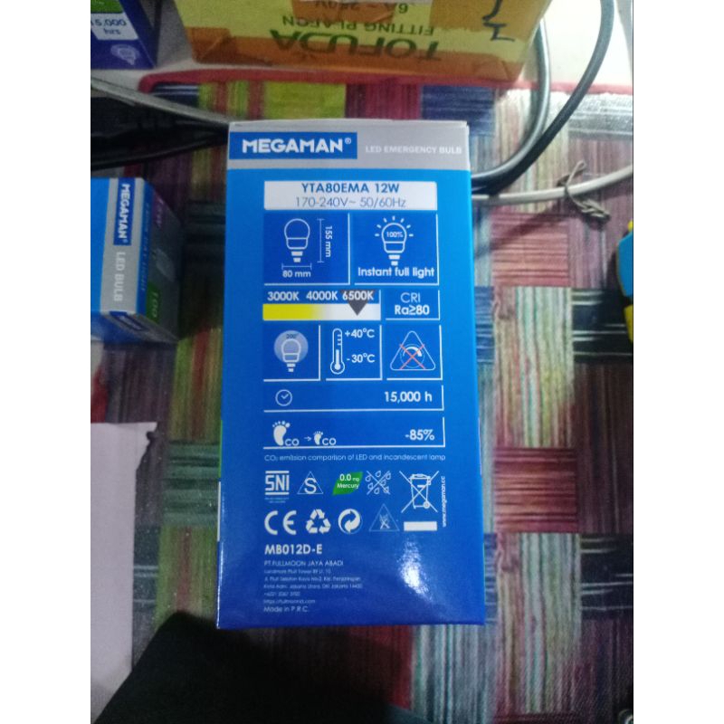 Jual Lampu Led 12watt Magic Emergency AC 220volt | Shopee Indonesia