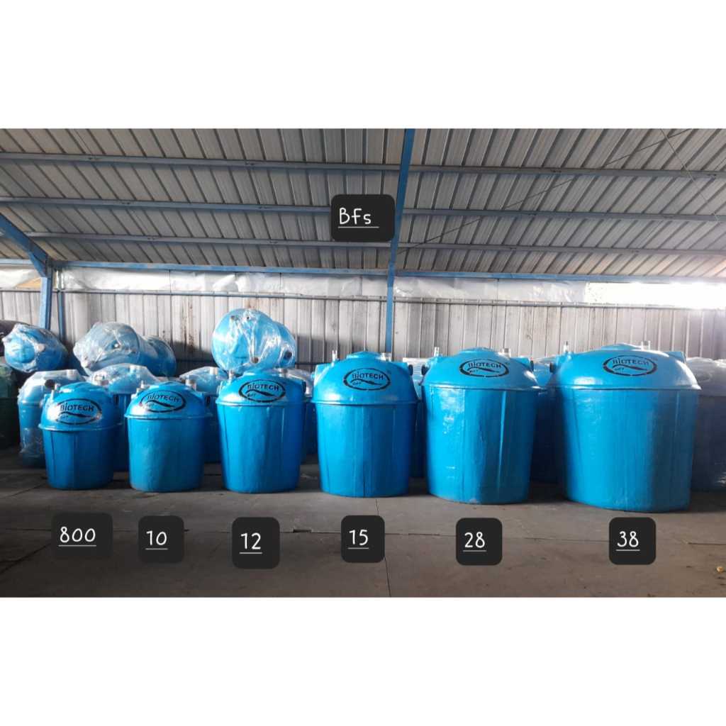 Jual Septic Tank BioTech Type BFS 12 Kap 1.200 L,Untuk pemakai 6-8 ...