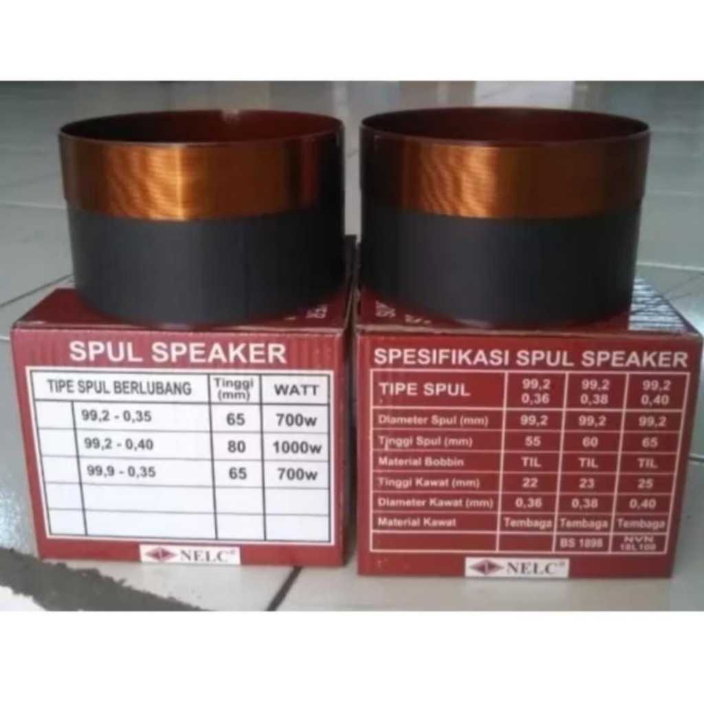 Jual Spul Speaker/voice coil 99,2/ 4