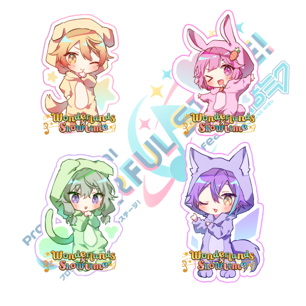 Jual Keychain Project Sekai - Wonderlands x Showtime - ProSeka - Cute ...