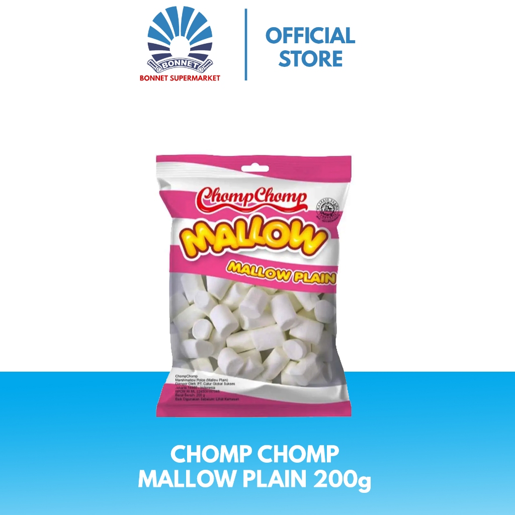 Jual Chomp Chomp Mallow Plain 200g 6927262804105 | Shopee Indonesia