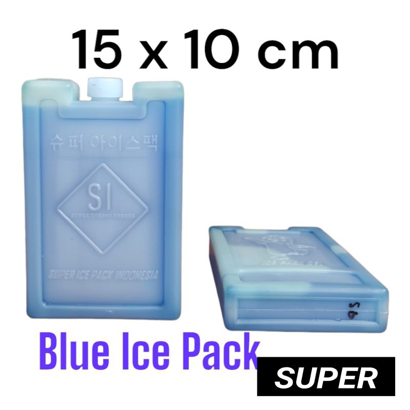Jual Ice Pack Blue 15×10x3cm ice gel thermafreeze blue ice pack serba ...