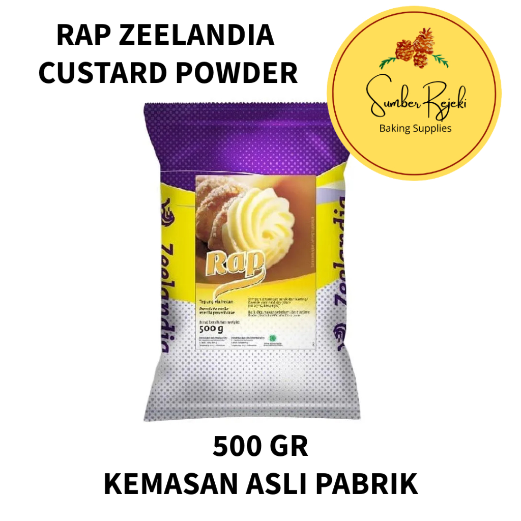 Jual Rap Zeelandia Tepung Custard / Custard Powder 500 Gr / 500gr ...