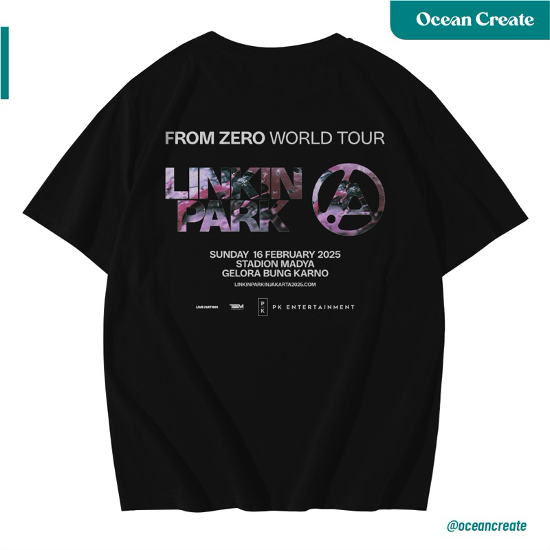 【本物保証】 LIP PARK LINKIN WORLD XL Tシャツ 2025 手伝う TOUR ミュージシャン