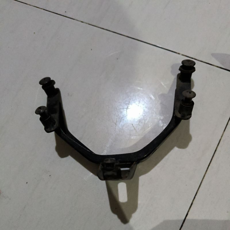 Jual bracket besi dudukan visor plat nomor lampu honda cs1 cs one cs 1 ...