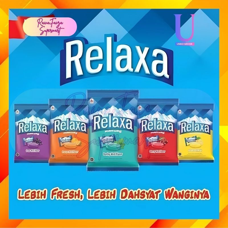 Jual RELAXA [] Permen Mint Segar untuk Nafas Lega Sepanjang Hari [] 50 ...