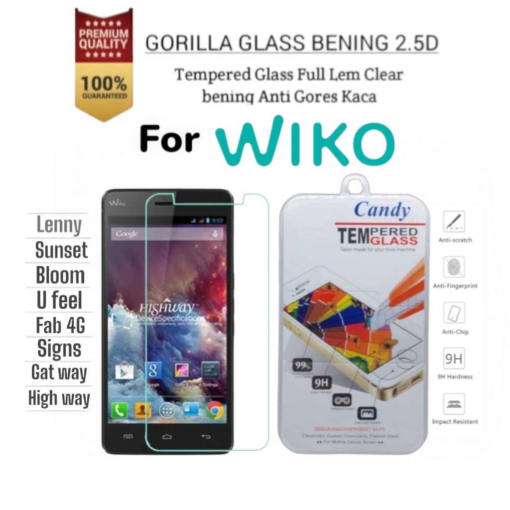 Protection écran Verre Trempé EbestStar Pour Wiko Fever 4G, Freddy, Harry, Pulp 4G, Fab, Robby
