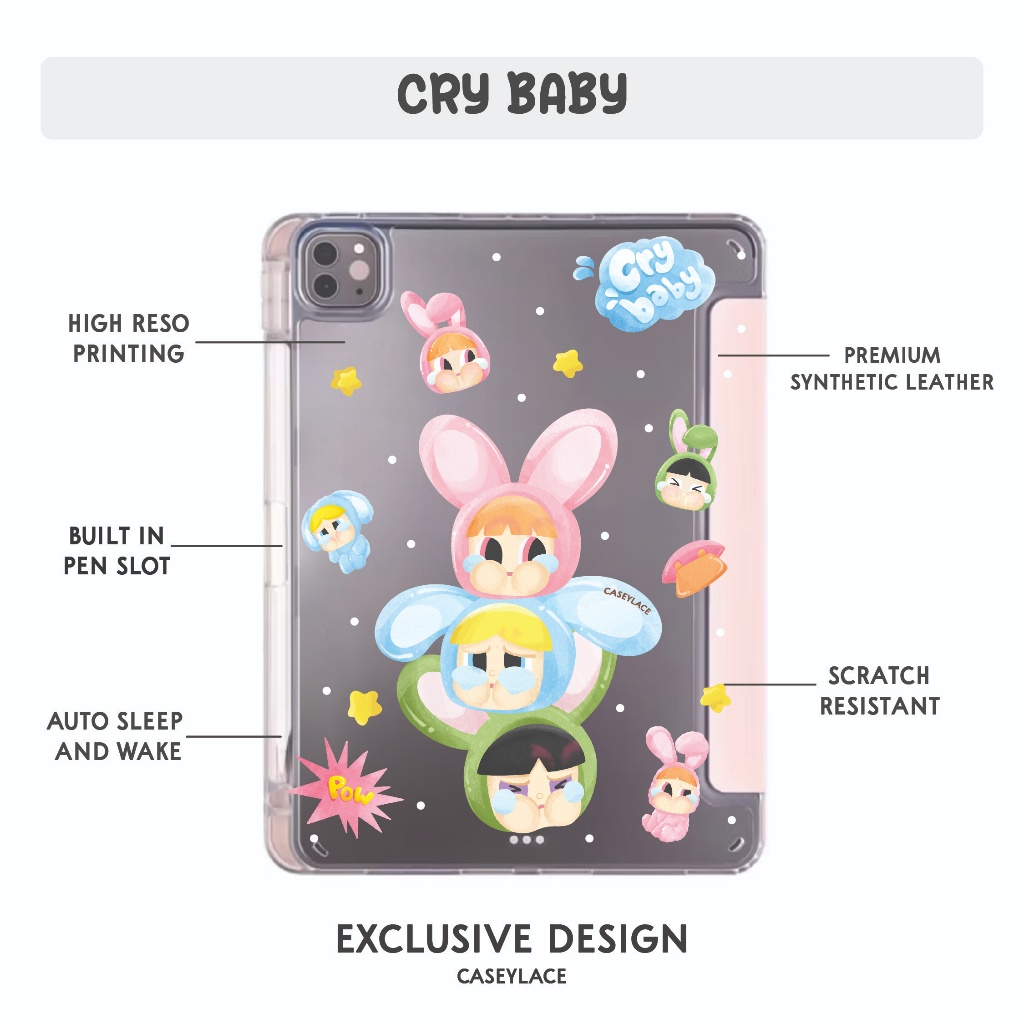 Jual Premium Flip Case PINK - CRY BABY POWER PUFF GIRLS Colletion for ...